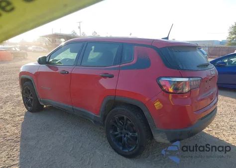 2019 Jeep Compass Sport Fwd from USA, damaged, VIN 3C4NJCAB0KT711661